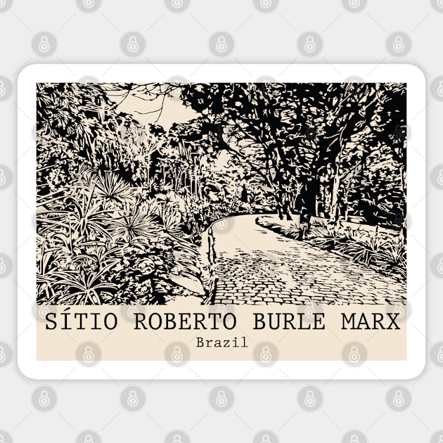 Sítio Roberto Burle Marx - Brazil Sticker by Lakeric